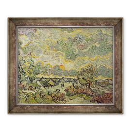 Tablou inramat - Vincent van Gogh - Peisaj toamna - - Roveli