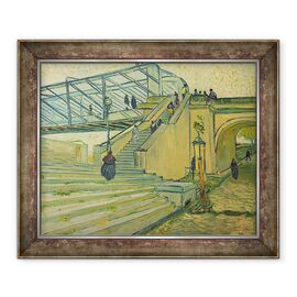Tablou inramat - Vincent van Gogh - Podul Trinquetaille - - Roveli