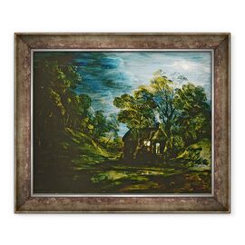Tablou inramat - Thomas Gainsborough - Cabana in lumina lunii - - Roveli