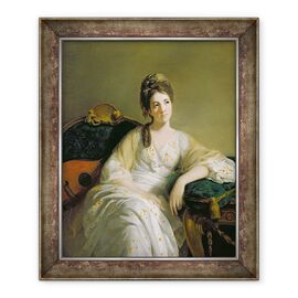 Tablou inramat - Tilly Kettle - Eleanor Francis Grant, de Arndilly - - Roveli
