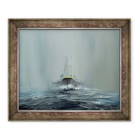 Tablou inramat - Vincent Alexander Booth - Battleship Yamato 1945, 2016 - - Roveli