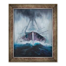 Tablou inramat - Vincent Alexander Booth - Battlecruiser Derfflinger 1918, 2016 - - Roveli