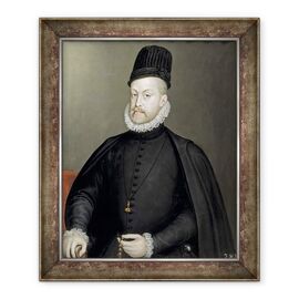 Tablou inramat - Sofonisba Anguissola - Filip al II-lea - - Roveli