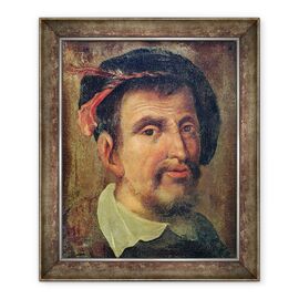 Tablou inramat - Scoala Spaniola - Ferdinand Columbus 1488-1539 - - Roveli