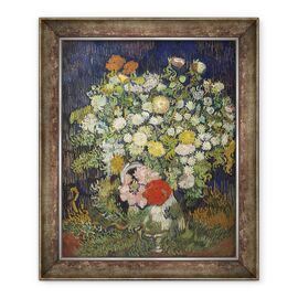 Tablou inramat - Vincent van Gogh - Buchet de flori in vaza - - Roveli