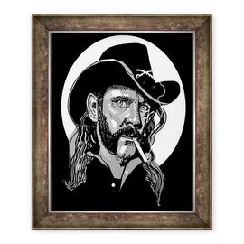 Tablou inramat - Thomas MacGregor - Lemmy - - Roveli