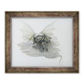 Tablou inramat - Wayne Anderson - Un Dragon care este Cloudlike - - Roveli