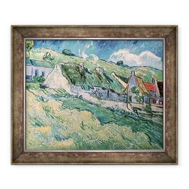Tablou inramat - Vincent van Gogh - Cabane la Auvers-sur-Oise - - Roveli