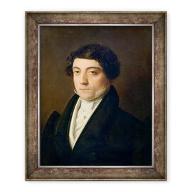 Tablou inramat - Vincenzo Camuccini - Portret De Gioacchino Rossini 1830 - - Roveli