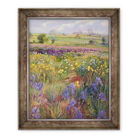 Tablou inramat - Timothy Easton - Catre Biserica Burgate - - Roveli