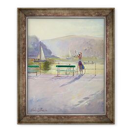 Tablou inramat - Timothy Easton - Rider de coasta - - Roveli
