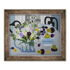 Tablou inramat - Vanessa Bowman - Crocuses in Ulcior de peste - - Roveli