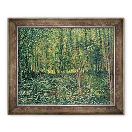 Tablou inramat - Vincent van Gogh - Copaci si subarbore - - Roveli