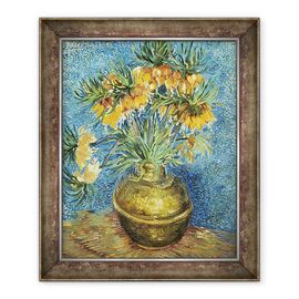 Tablou inramat - Vincent van Gogh - Coroana Imperial Fritilaries intr-o vaza de cupru - - Roveli