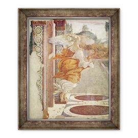 Tablou inramat - Sandro Botticelli - Buna Vestire, detaliu al ingerului - - Roveli