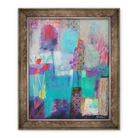 Tablou inramat - Sylvia Paul - Crepuscular Garden 2012 - - Roveli