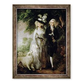 Tablou inramat - Thomas Gainsborough - Domnul si doamna William Hallett Walk de dimineata - - Roveli