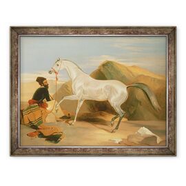 Tablou inramat - Edwin Landseer - Armasarul Arabe - - Roveli