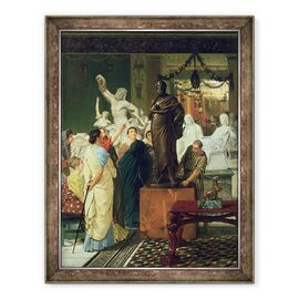 Tablou inramat - Lawrence Alma-Tadema - Dealer in Statui - - Roveli