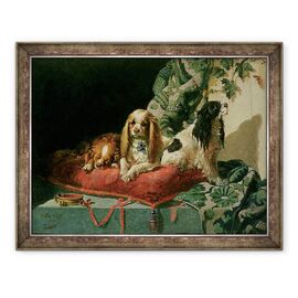 Tablou inramat - Vincent de Vos - Regele Carol Spaniolii - - Roveli