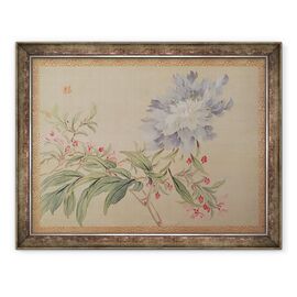 Tablou inramat - Tsubaki Chinzan - Blossom si o floare - - Roveli