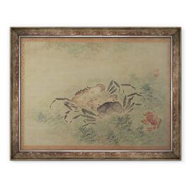 Tablou inramat - Tsubaki Chinzan - Crabi - - Roveli
