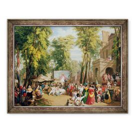 Tablou inramat - William Parrott - Bal de la ville de Paris - - Roveli
