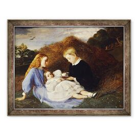 Tablou inramat - William Blake Richmond - Amy, Dorothea si Hungerford Wren Hoskyns - - Roveli