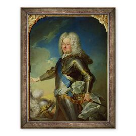 Tablou inramat - Jean-Baptiste van Loo - Portret De Stanislas Lesczinski 1677-1766 Regele Poloniei - - Roveli