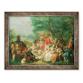 Tablou inramat - Charles-Amedee-Philippe van Loo - La Chasse - - Roveli
