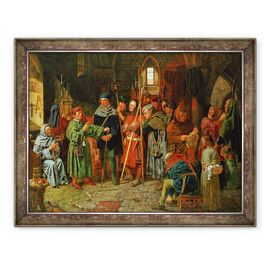 Tablou inramat - Henry Stacey Marks - Dogberrys Charge pentru ceas - - Roveli