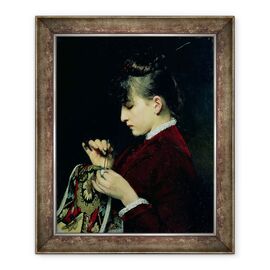 Tablou inramat - Yuri Yakovlevich Leman - Handicraft - - Roveli
