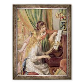 Tablou inramat - Pierre Auguste Renoir - Fete tinere la pian I - - Roveli