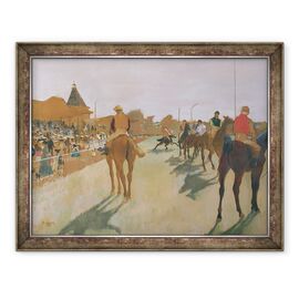 Tablou inramat - Edgar Degas - Parada, sau Cai de Cursa in fata standurilor - - Roveli