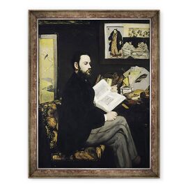 Tablou inramat - Edouard Manet - Portret De Emile Zola 1840-1902 1868 - - Roveli