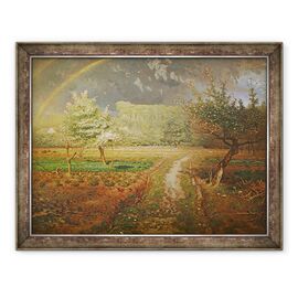 Tablou inramat - Jean-Francois Millet - Primavara la Barbizon - - Roveli