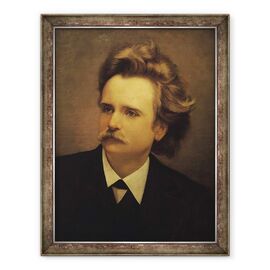 Tablou inramat - Scoala Italiana - Edvard Hagerup Grieg 1843-1907 - - Roveli