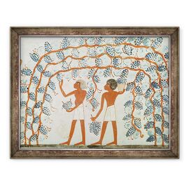 Tablou inramat - Egyptian 18th Dynasty - Culegerea strugurilor, din mormantul lui Nakht - - Roveli