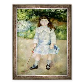 Tablou inramat - Pierre Auguste Renoir - Copil cu un bici - - Roveli