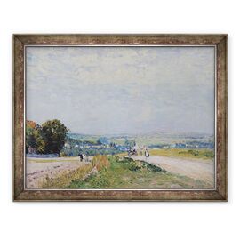 Tablou inramat - Alfred Sisley - Drumul spre Montbuisson la Louveciennes - - Roveli