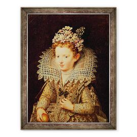 Tablou inramat - Frans II Pourbus - Portret De Eleonora de Gonzaga Mantua 1598-1655 ca Copil - - Roveli