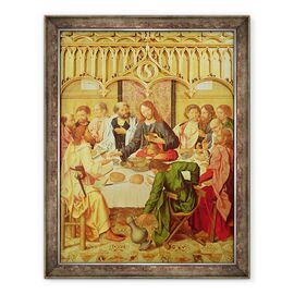 Tablou inramat - Master of the Evora Altarpiece - Cina cea de Taina - - Roveli