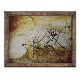 Tablou inramat - Prehistoric - Friza de cerb - - Roveli