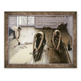 Tablou inramat - Gustave Caillebotte - Masini de rindeluit - - Roveli