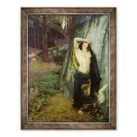 Tablou inramat - Pascal Adolphe Jean Dagnan-Bouveret - Moartea lui Orfeu - - Roveli