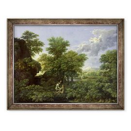 Tablou inramat - Nicolas Poussin - Primavara, sau Gradina Edenului - - Roveli