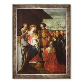 Tablou inramat - Frans Francken the Elder - Adorarea Magilor - - Roveli