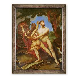 Tablou inramat - Baron Antoine Jean Gros - Hercule si Diomede - - Roveli