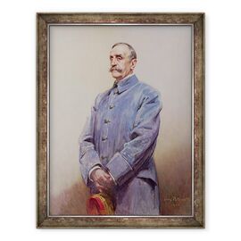 Tablou inramat - Jean Patricot - Portretul maresalului Ferdinand Foch 1851-1929 1920 - - Roveli