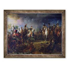 Tablou inramat - Baron Gerard, Francois Pascal Simon - Batalia de la Austerlitz, 2 decembrie 1805 - - Roveli